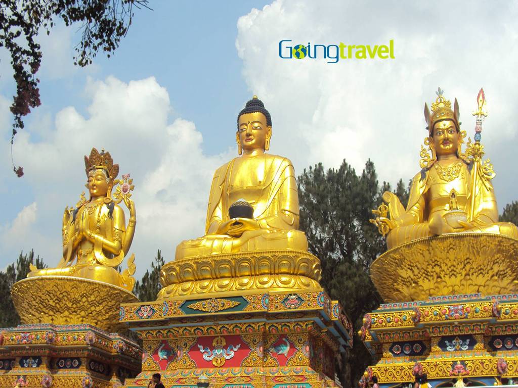Budas en Nepal,Swayambunath
