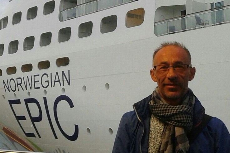 Enric, Crucero con Norwegian