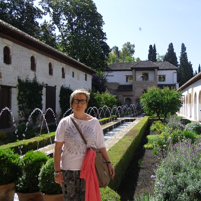Pepita, Jardines del Generalife (Granada)