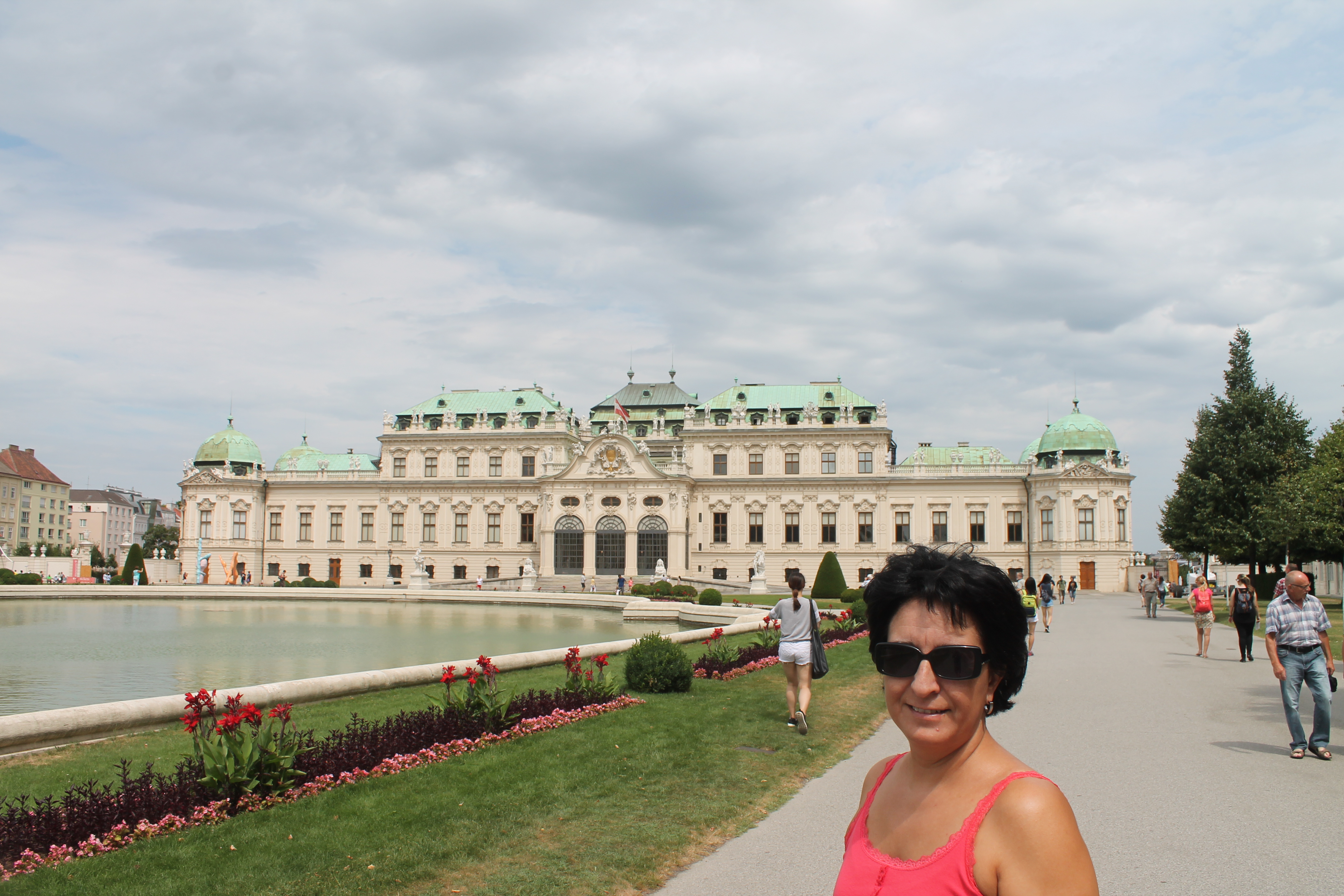 Mª José nos muestra el Palacio de Belvedere de Viena