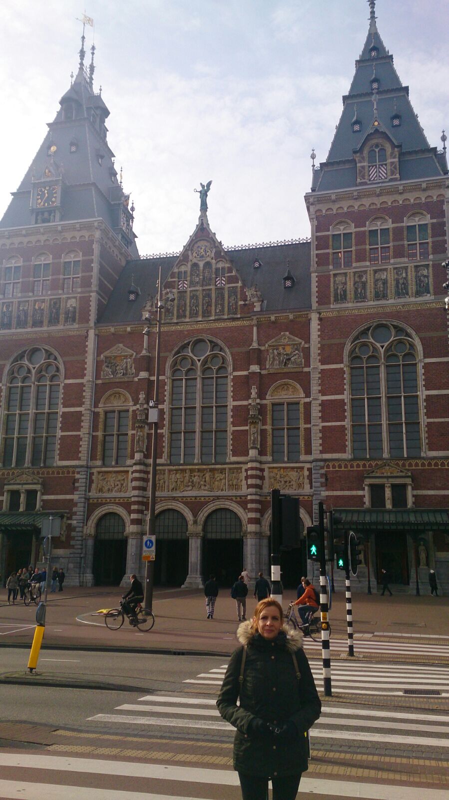 Gloria con el Rijksmuseum 