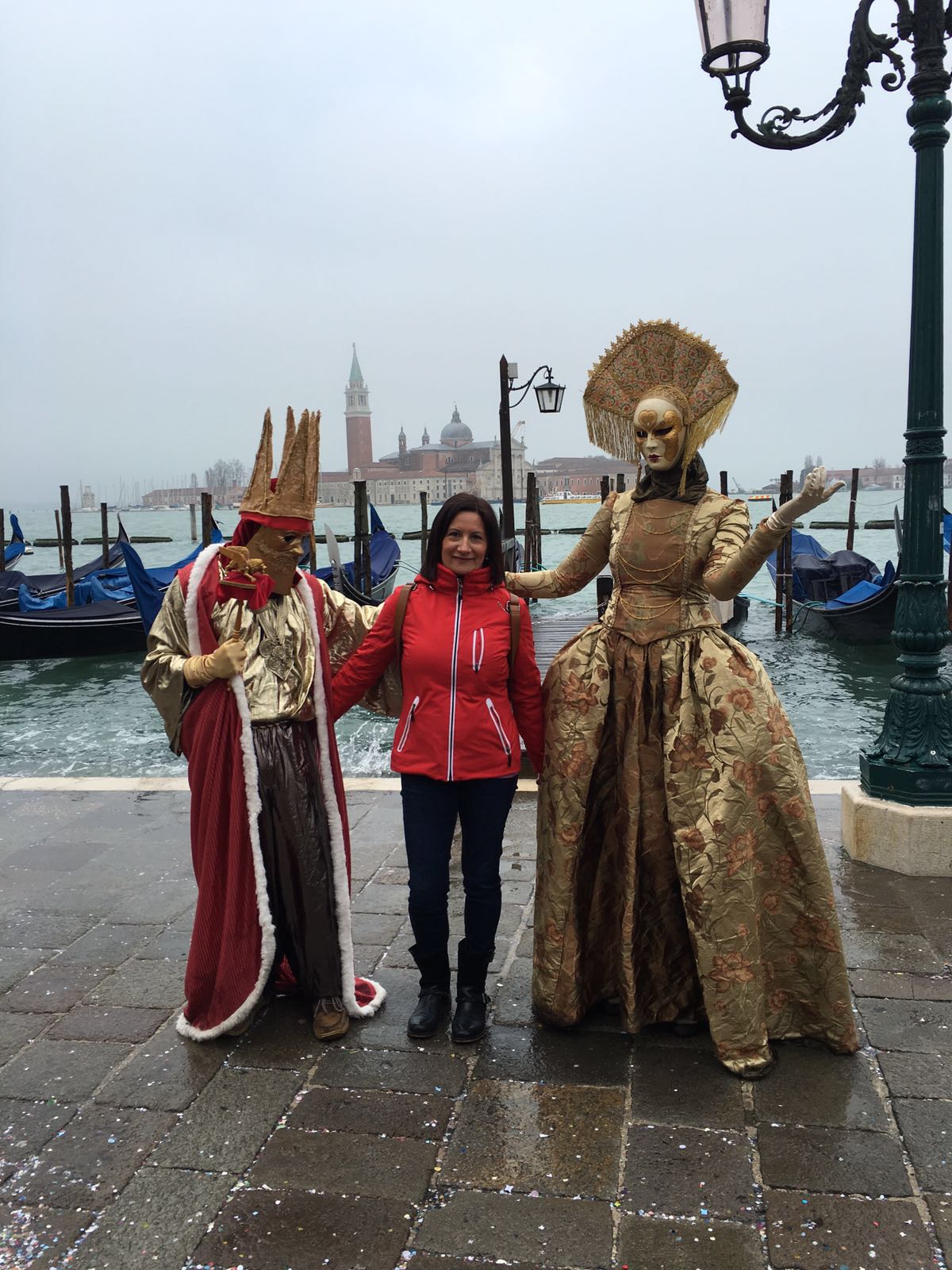 Tina en los Carnavales de Venecia