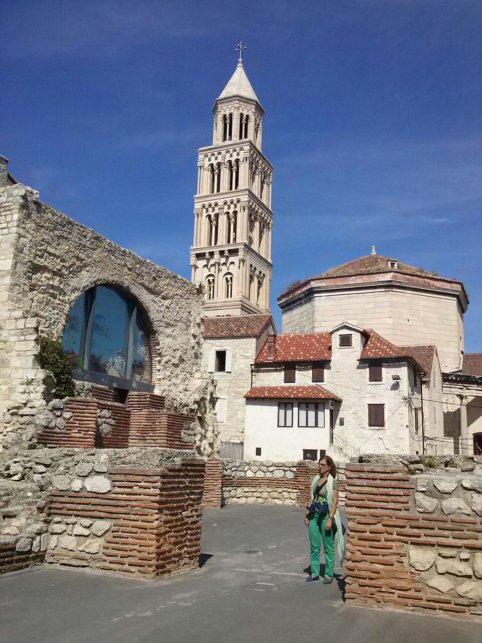 Rosario en el Palacio Diocleciano en Splitz (Croacia)