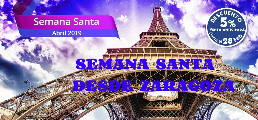 viajes semana santa desde zaragoza