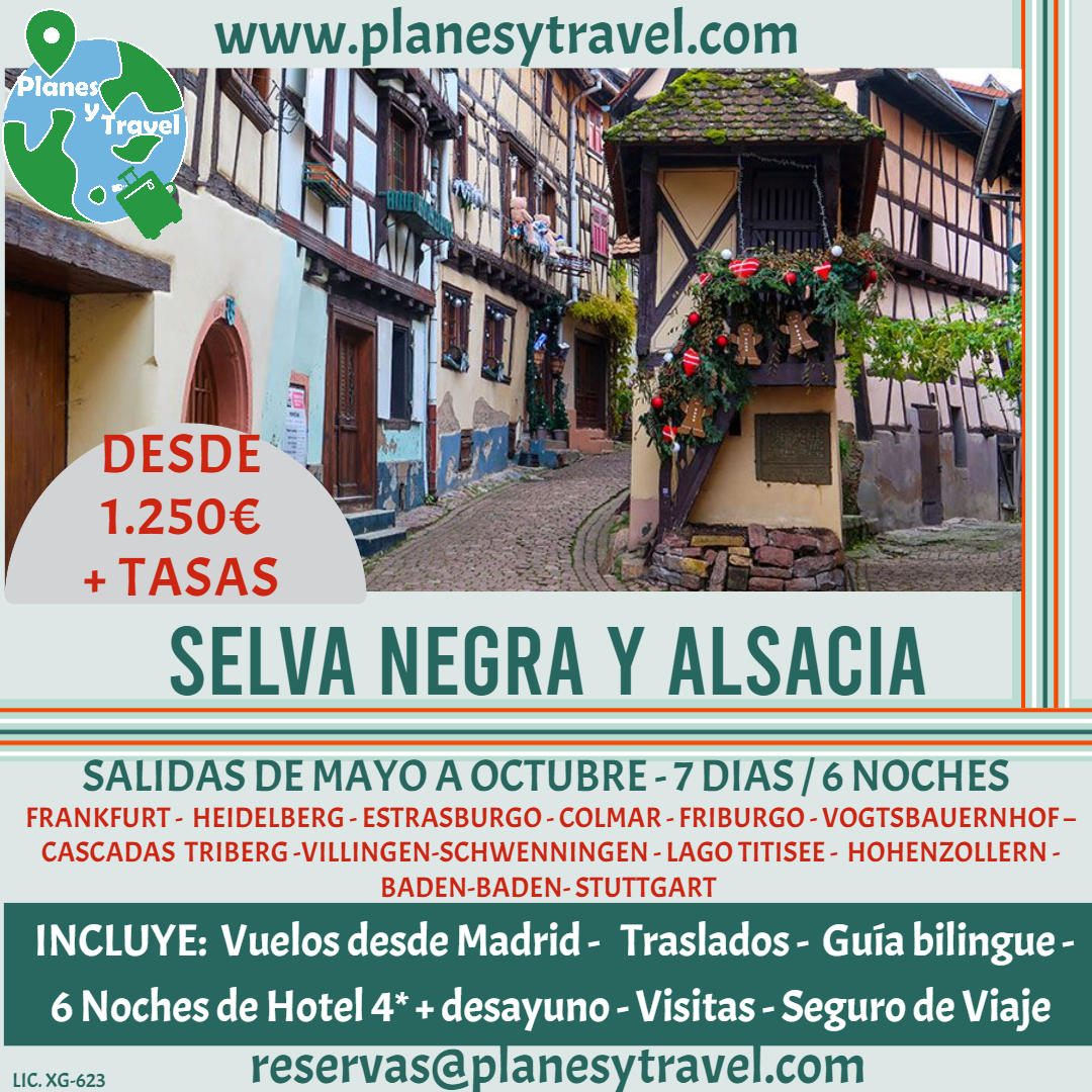 ALSACIA Y SELVA NEGRA